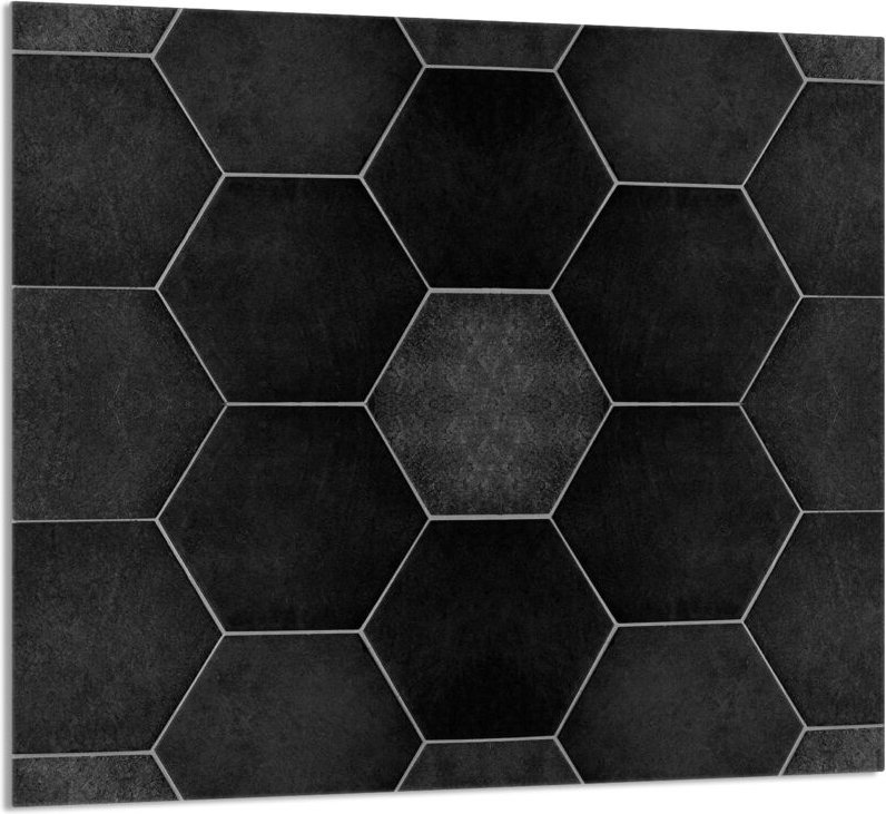 GLASPLATTE FÜR KÜCHE 65x60 Fliese