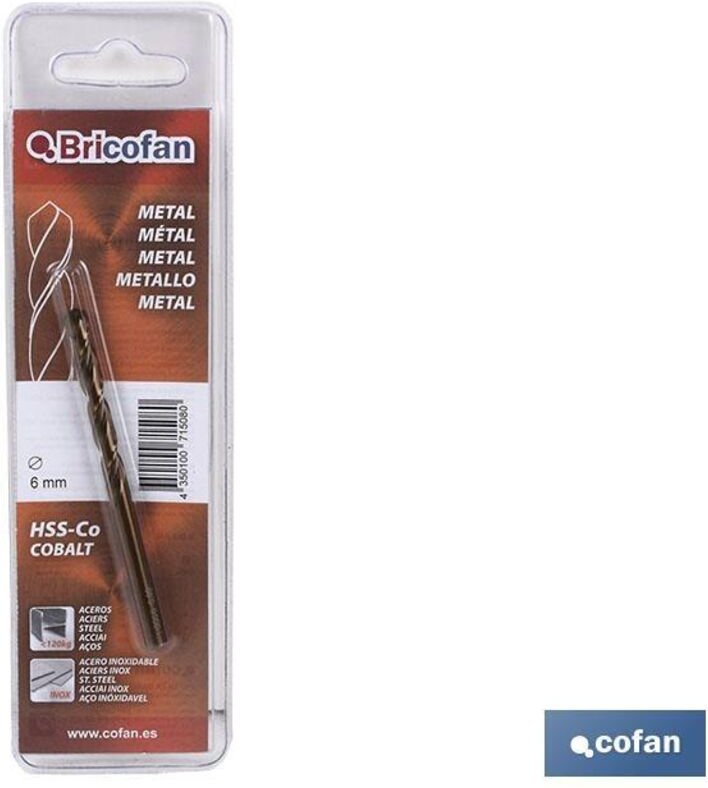 Bl 3 Stück Hssco-Bohrer DIN338 Bri Cofan 2,5 mm