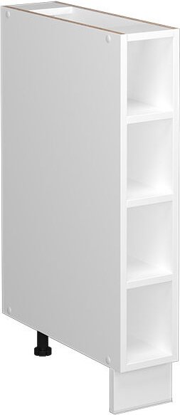 Vicco - Küchenregal Fame-Line, Weiß, 15 cm ohne Arbeitsplatte