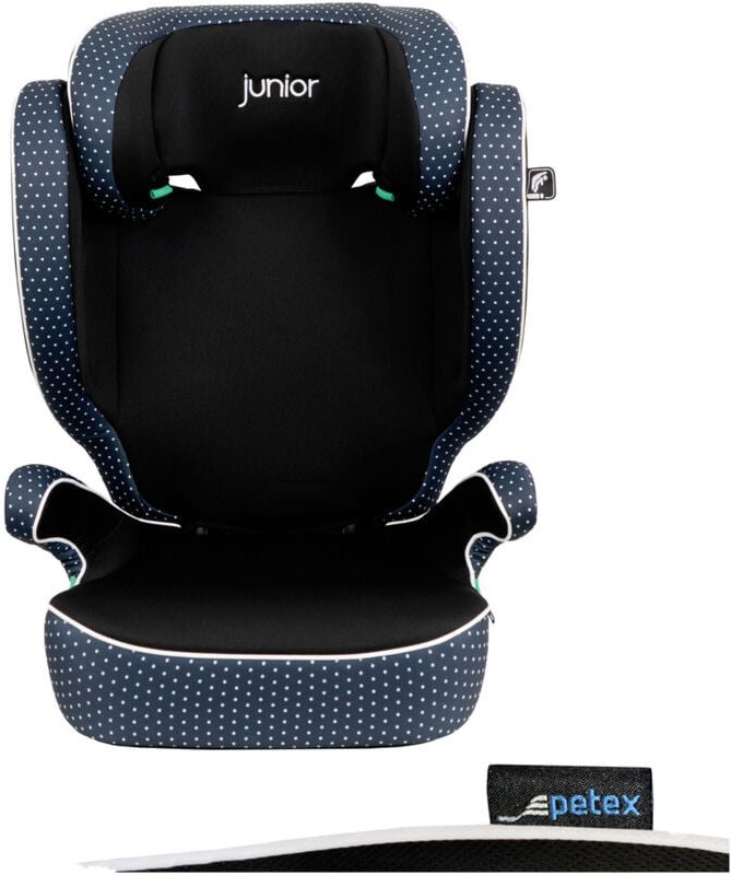 Petex - Basic 1502 blau hdpe nach ece R129 Kindersitz Blau