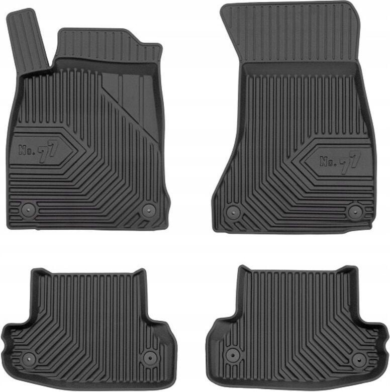 Gummimatten AUDI A5 F5 2 Coupe 2016-2024 KOFFERRAUM 77