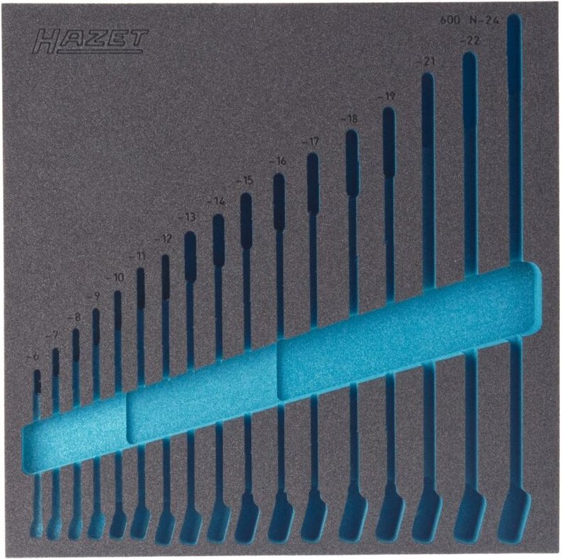 2-Komponenten Weichschaum-Einlage für Art.Nr. 163-98/17, 2/3 (344 x 342 mm) - Hazet