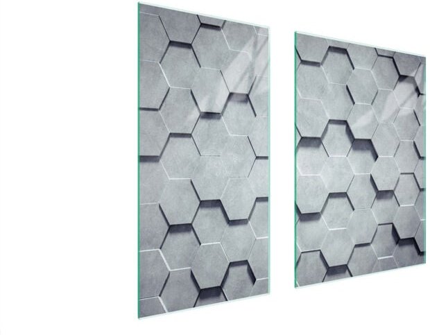 GLASSCHUTZPLATTE 75x52 MUSTER