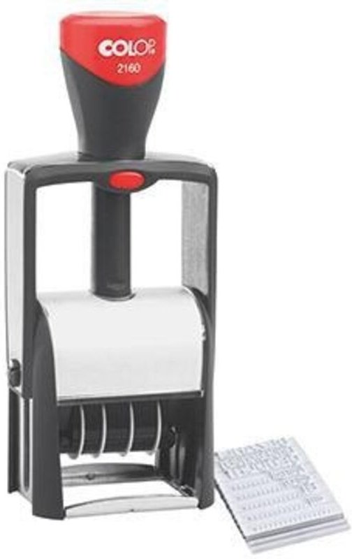 Thumbnail - Datumstempel ® 2160 rl 41 x 24 mm (b x h) eingegangen bezahlt gebucht Journal...... 3 Druckzeilen blau/rot