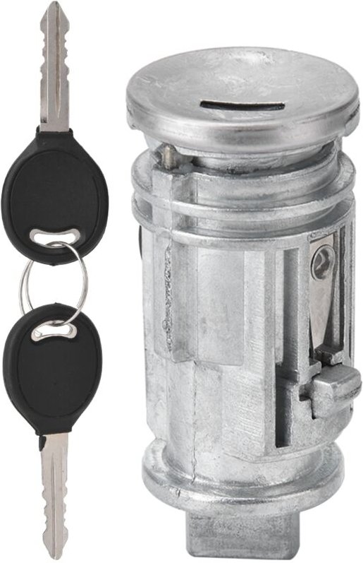 Jeffergarden - Auto Zündung 2 Schlüssel Schalter Schließzylinder Passend für Chrysler Dodge Jeep Plymouth 703719C