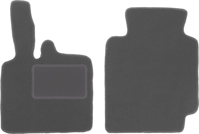 Graphit-Fußmatten für: Smart ForTwo I mit Pfote (1998-2007)