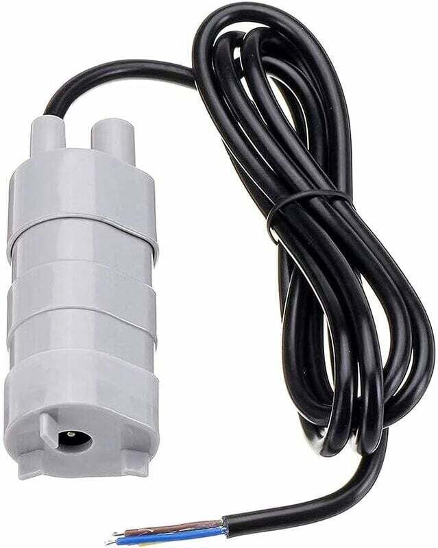 MNS Tauchwasserpumpe, DC 12 V Tauchwasserpumpe, Maximaler Durchfluss 600 l/h, für Wohnmobil, Teich, Aquarium, Garten