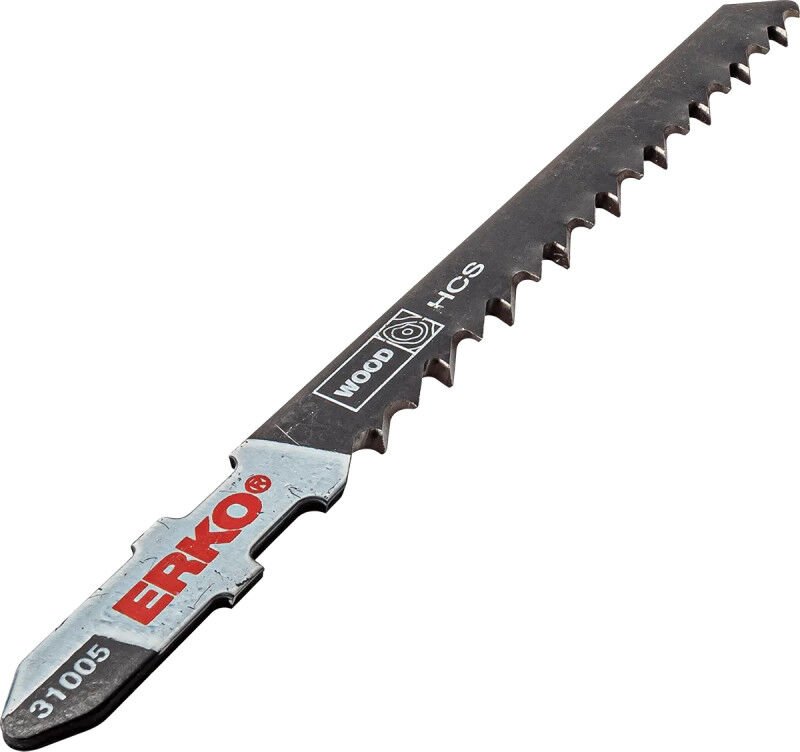 Erko - Satz von 5 Stichsägeblättern Holz Schnitt Schruppen