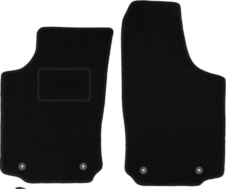 Schwarze Veloursmatten für: Opel Tigra B TwinTop, Cabrio (2003-2008)