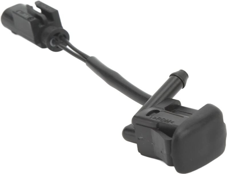 Scheibenwaschdüse, 61668361042 Schwarz Scheibenwischerdüse Ersatz für 525i 2001-2003 - Ej.life