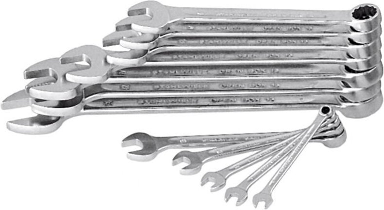 Ring-Maulschlüssel-Satz, 19-teilig - Stahlwille