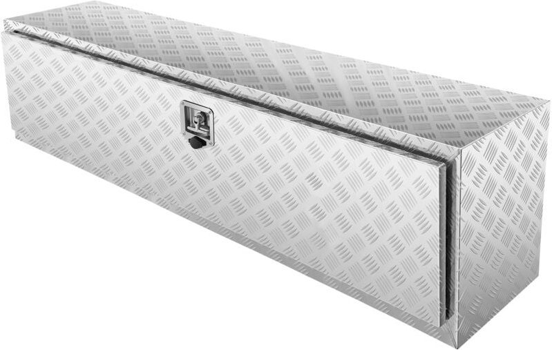 Thumbnail - Mophorn Unterboden-LKW-Box, 152,4 x 43,2 x 45,7 cm, robuste Aluminium-Diamantplatten-Aufbewahrung, wasserdichter Werkzeu...
