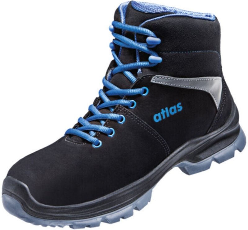 Knöchelhoher Sicherheitsschuh sl 80 blue 2.0 esd - S2 - W12 - Gr. 36 - Atlas