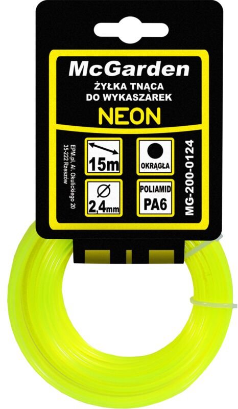 Runder Neon-Freischneiderfaden 1,6 Mm 15 M - Mg-200-0116