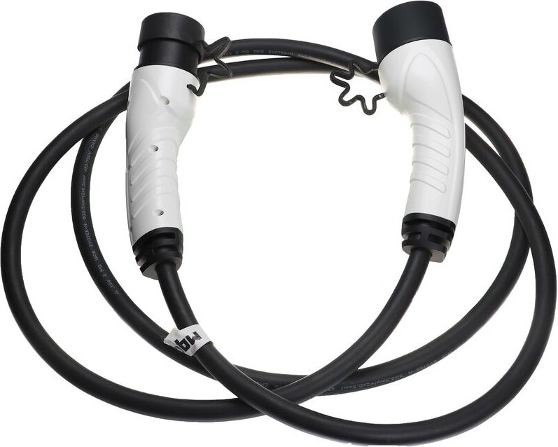 Vhbw - Ladekabel Typ 2 zu Typ 2 kompatibel mit Dacia Spring Elektroauto, 3-phasig, 16 a, 11 kW, 3 m