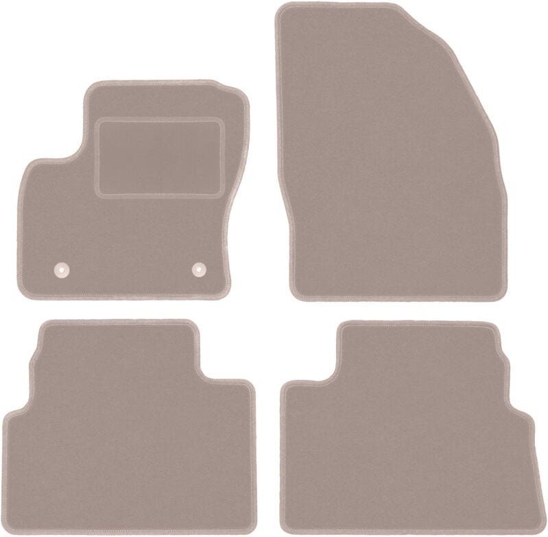 Beige Veloursmatten für: Ford Kuga MK1 SUV (2011-2013)