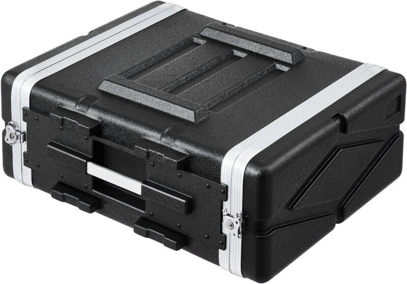 4U-Rack-Gehäuse,19Zoll Standardtiefe,Serverschrank mit langlebigem ABS-Griff,robusten Butterfly-Drehverschlüssen,leicht ...