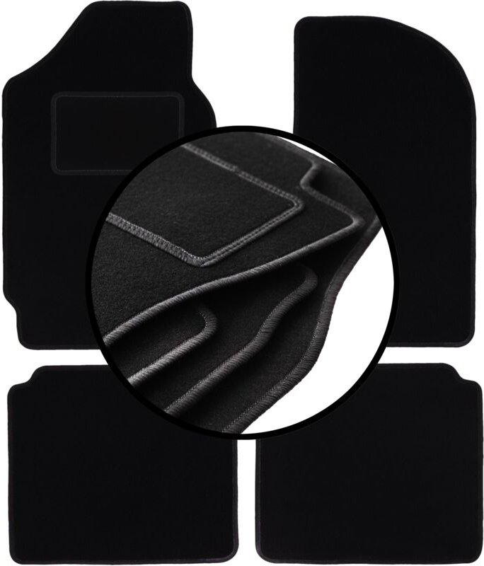 Veloursmatten-Satz für: FSO Polonez Liftback (1971-2002)