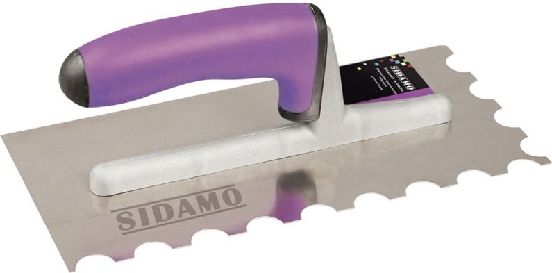 Leimschaufel Aus Edelstahl 270 X 130 Halbmondzahnung R10 Mm Sidamo - 11255017