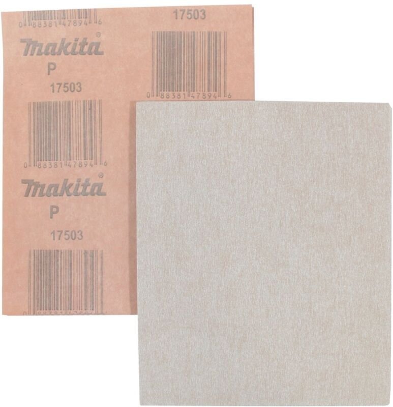 Schleifpapier, 100 Stk., 230x280 mm, Körnung 500 - Makita