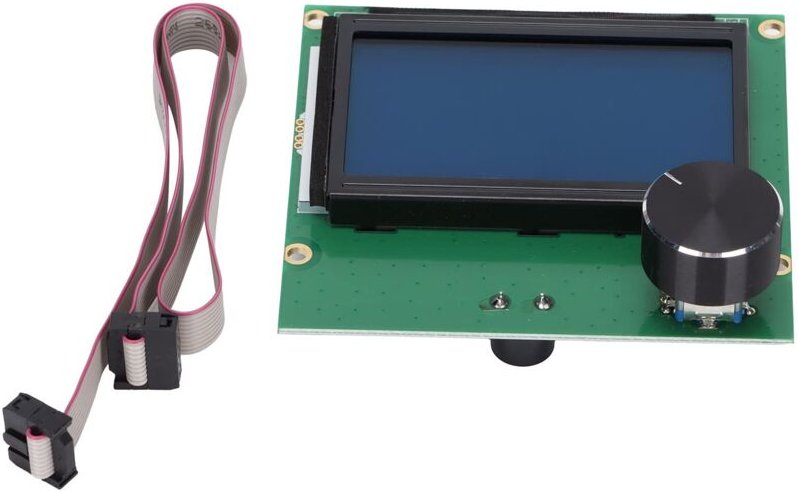 3D-Druckerbildschirm, LCD-Reparaturbildschirm mit grafischer intelligenter Anzeige, einfache Bedienung von 3D-Druckerzub...