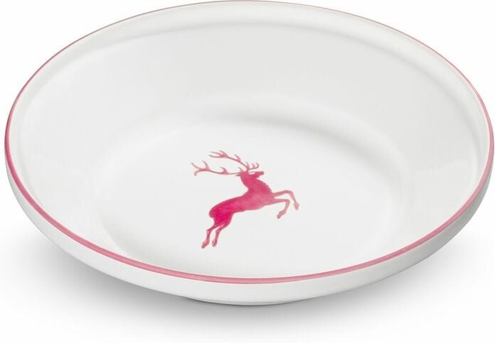 Gmundner Keramik - Bordeauxr. Hirsch, Reifschüssel Ø28cm)