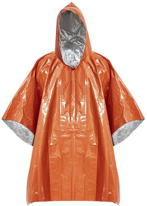 Imperméable multifonction pour cyclisme en plein air, veste épaissie imperméable, vêtements de coulée d'urgence de survi...