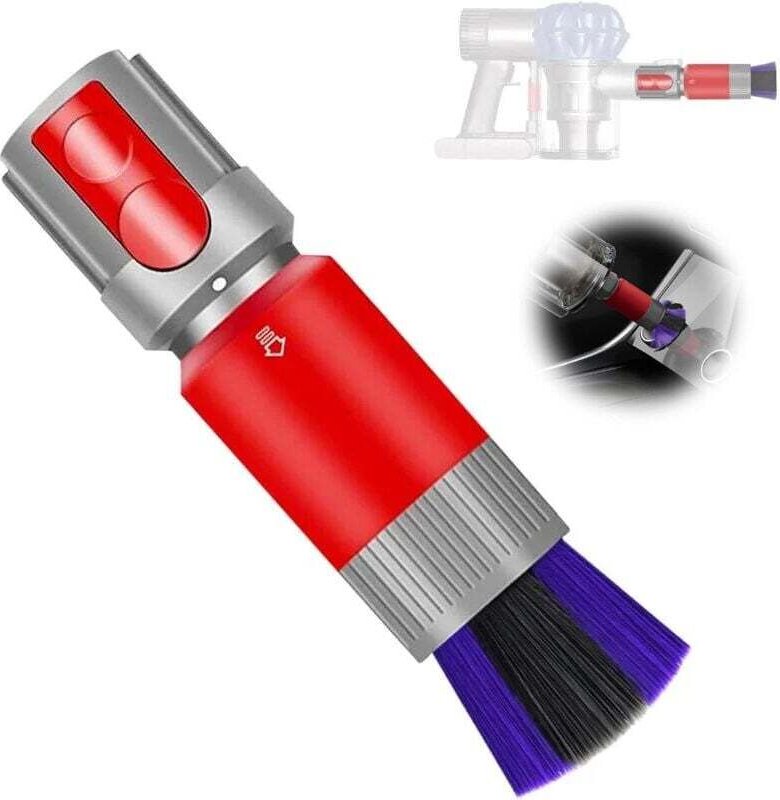 Anti-Kratz-Bürste für Dyson V7 V8 V10 V11 V15 Staubsauger, Reinigungszubehör, kratzfreie Staubbürste, Staubsaugerzubehör...