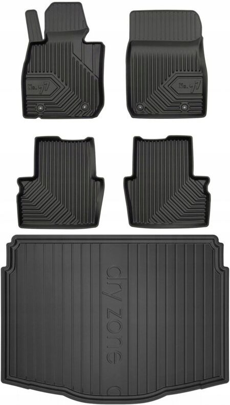 Thumbnail - SET 77 Fußmatten und Matten Mazda CX-3 2014-2021 d