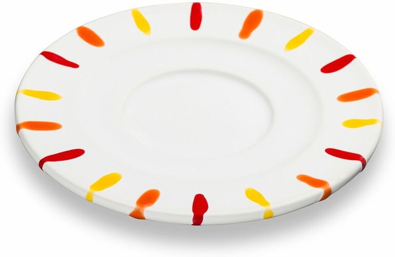 Gmundner Keramik - Landlust, Unterteller Cappuccino (ø 14cm)