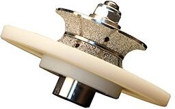 Diam Industries - Formschleifscheibe H:22mm halbrundes Profil für Schleifmaschine - mf 22/N