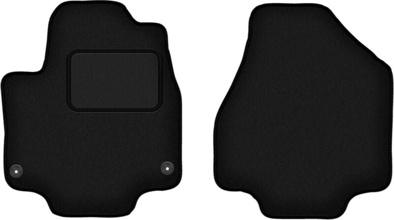Vordere Matten schwarz für: Chrysler Pacifica II 5-Sitzer (2017-)