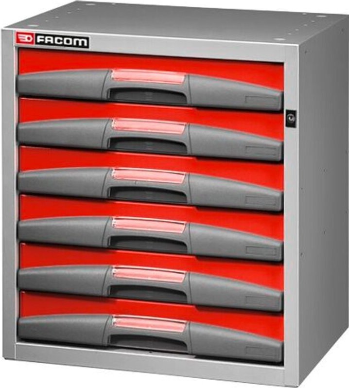 FACOM Regal klein hoch 6 Schubladen fest