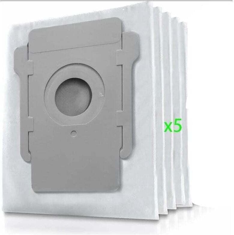 Irobot Roomba i7 Staubbeutel, 5-teiliger Ersatz-Staubbeutel für den Staubsauger iRobot Roomba i7 i7+ / i7 Plus E5 E6 E7 ...