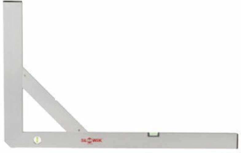 Słowik K22, Winkel 120x60 cm mit Querlatte, präzises Werkzeug zum Ausrichten und Nivellieren bei Bau- und Schreinerarbei...