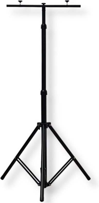 Trade Shop - SUPPORTO TREPPIEDE STAFFA PER FARI PROIETTORI LED ALTEZZA REGOLABILE FINO A 2 MT BC-N2M -