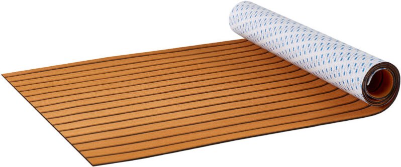 Mophorn Bootsbodenbelag, EVA-Schaum-Bootsdeck 94,5" x 35,4", rutschfester selbstklebender Bodenbelag, 23,2 Quadratfuß Ma...