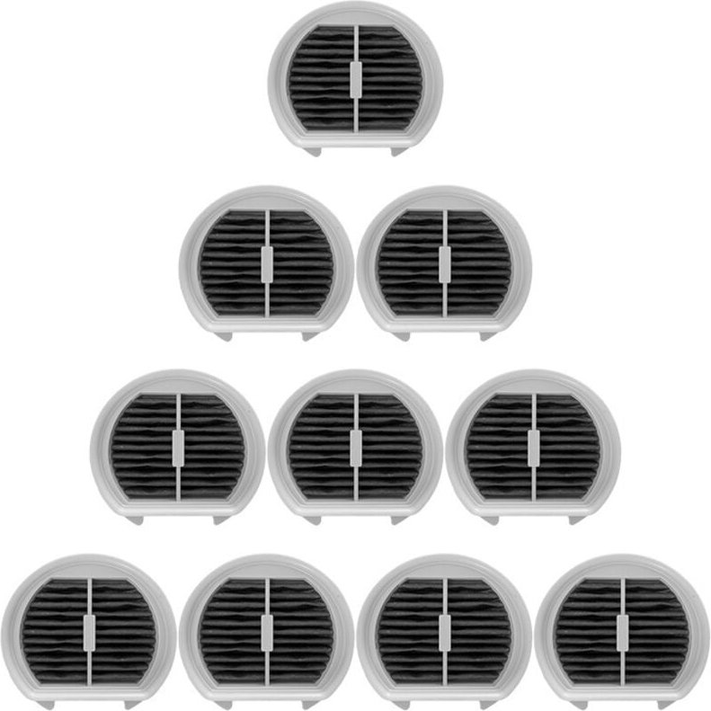 10er-Pack HEPA-Filter für den kabellosen Xiaomi Mijia Lite MJWXCQ03DY Staubsauger
