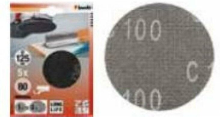 Italien set 5 blÄtter schleifnetz schleifscheiben d180 490905 - Einhell