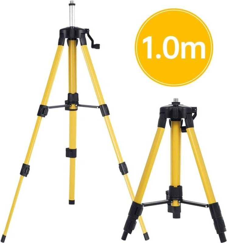 Thumbnail - Profi-Stativ für Laser und Wasserwaagen (Profi-Höhe: 39–100 cm Stativ, Gewinde: 5/8')