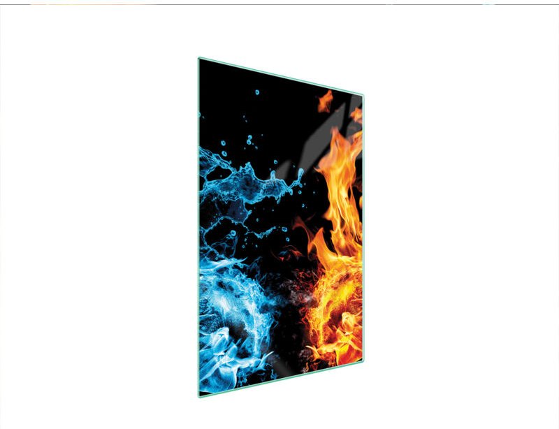 Glasschneidebrett 35x52 FEUER