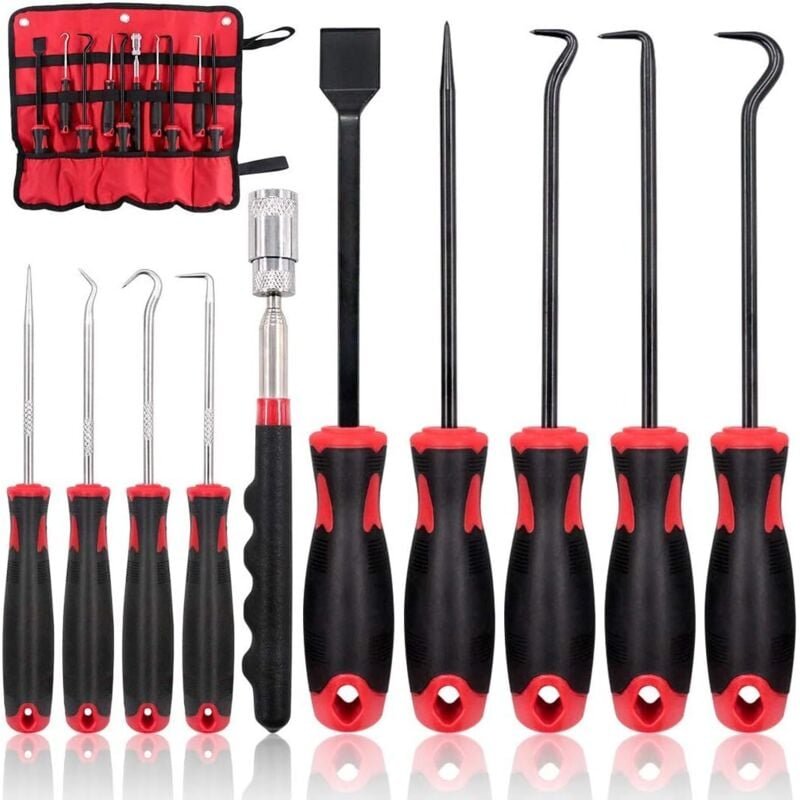 Thumbnail - Präzisions-Schaber-Dichtung,Abzieher und Pick-Set,Precision Pick und Haken Set, micro-Spezial-Haken-Set,Abzieher Oil Sea...