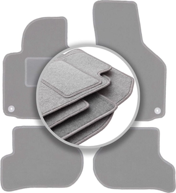 Graue Automatten für: Volkswagen Golf VI Schrägheck, Variant, Kombi (2009-2013)