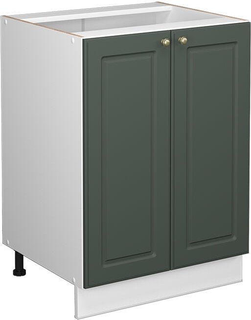 Midischrank Fame-Line, Grün-Gold Landhaus, 60 x 81.6 cm ohne Arbeitsplatte Vicco