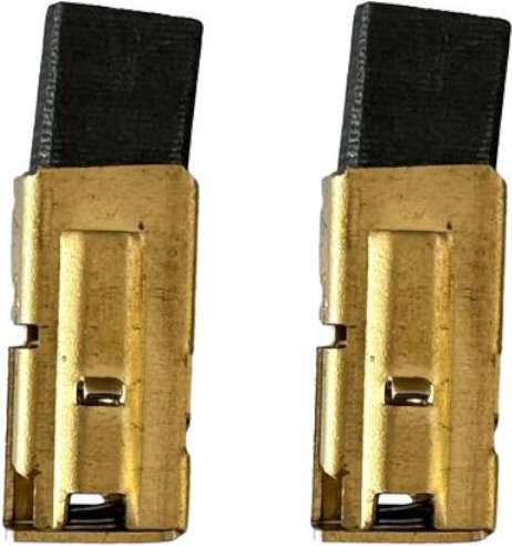 Trade-shop - 2x Motorkohlen Kohlebürsten 5x10mm mit Messingführung mit Metabo khe 2650, khe 2850, khe 2851, uhe 2450 Mul...