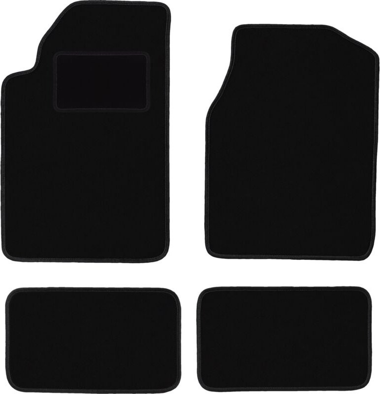 Schwarze Velours-Fußmatten für: Chrysler 300M Limousine (1998-2004)