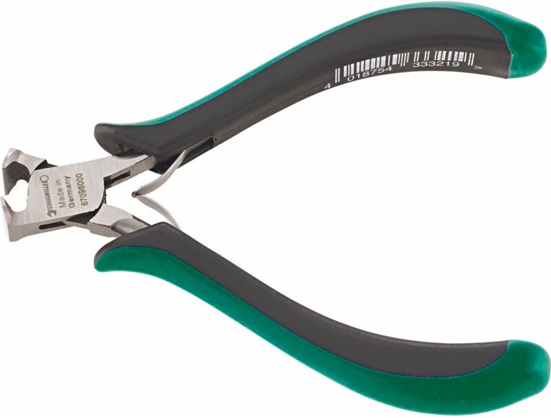 Stahlwille 6709 Elektronik-Vornschneider mit Fase, poliert, 120 mm, 2K-Griff