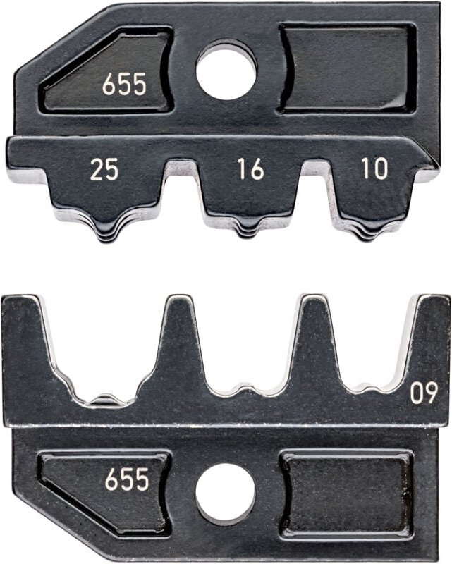 97 49 09 Crimpeinsatz Aderendhülsen 10 bis 25 mm² Passend für Marke (Zangen) 97 43 - Knipex