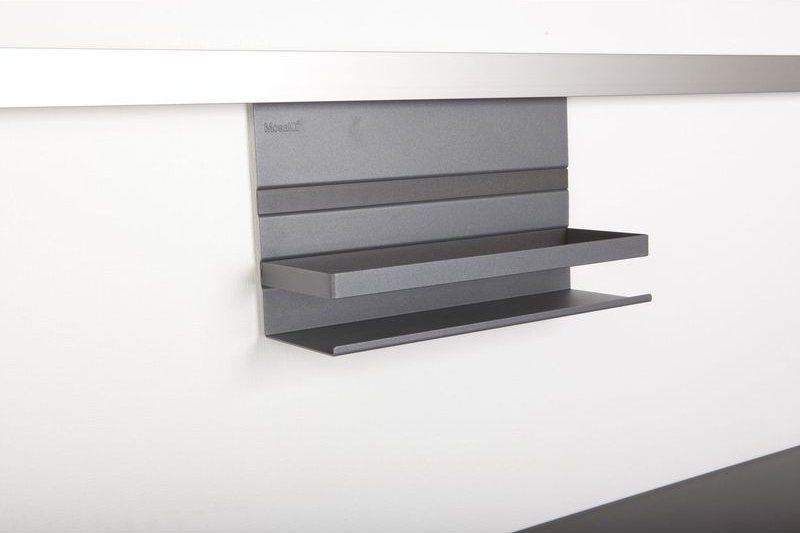 Kesseböhmer Linero MosaiQ graphitschwarz Universalablage 200 mit Bügel von SOTECH