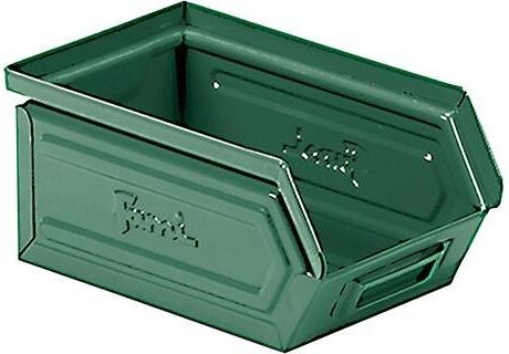 Stahlbehälter mm B=95 T=160 H=75 Gr.1 Grün Ral6011